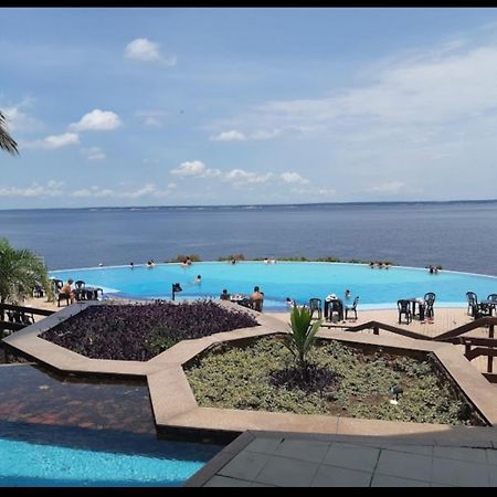 Flat No Condominio Do Edificio Tropical Executive E Residence Com Vista Para O Rio Манаус Экстерьер фото