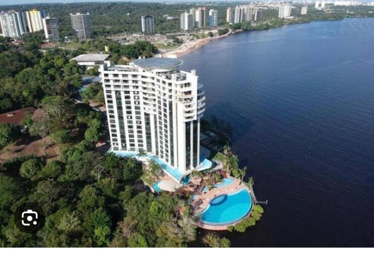 Flat No Condominio Do Edificio Tropical Executive E Residence Com Vista Para O Rio Манаус Экстерьер фото
