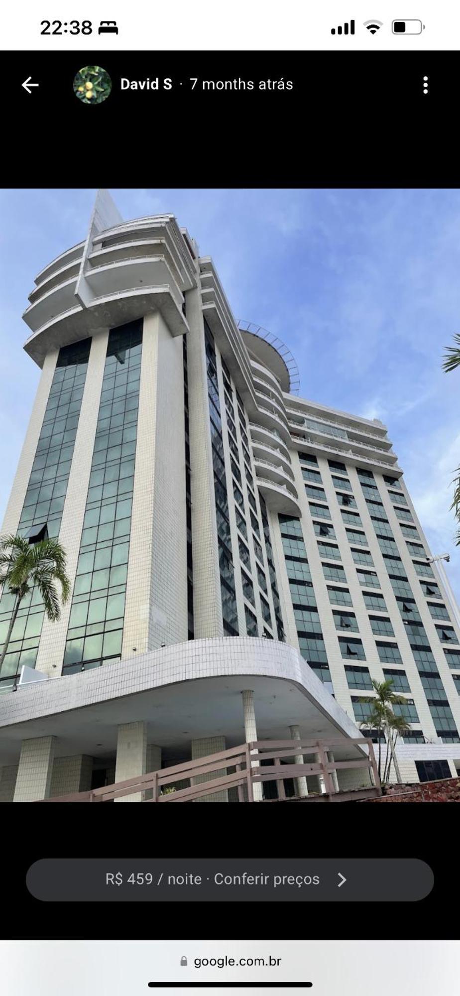 Flat No Condominio Do Edificio Tropical Executive E Residence Com Vista Para O Rio Манаус Экстерьер фото